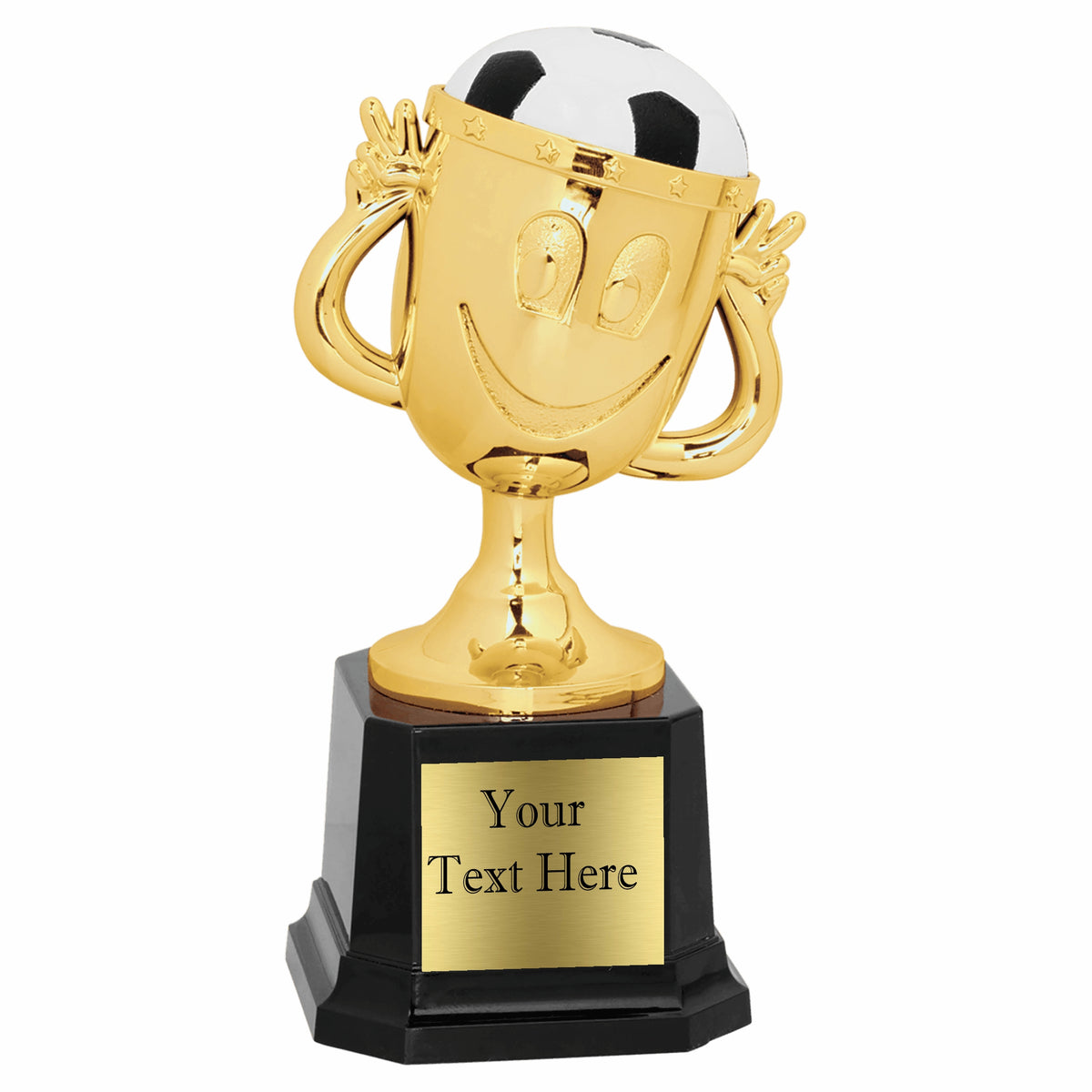 Happy Cup Soccer Trophy
