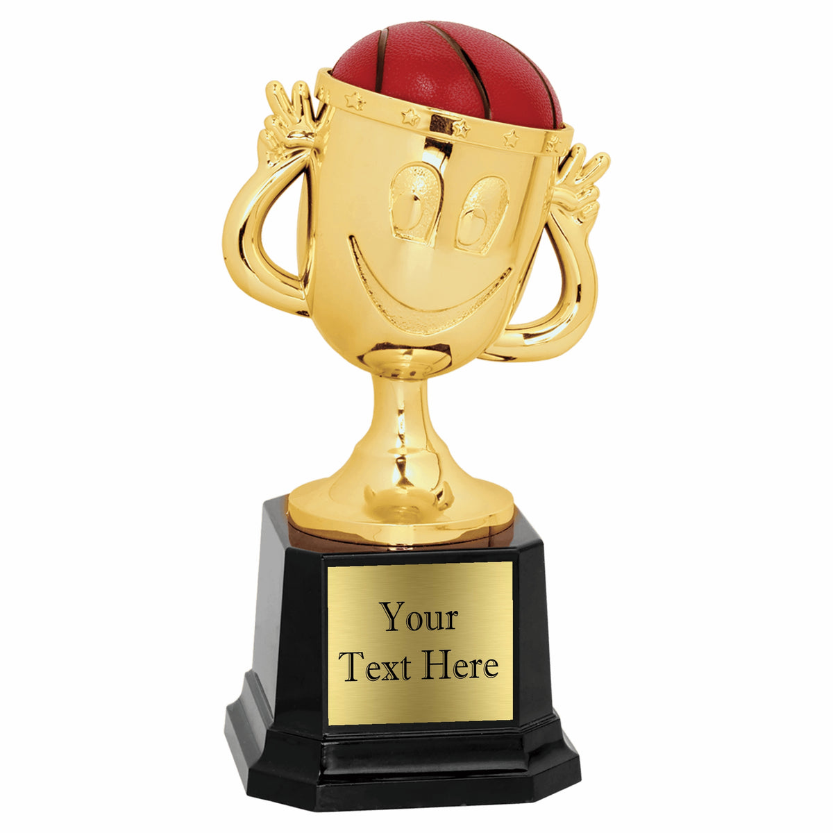 Happy Cup Basketball Trophy