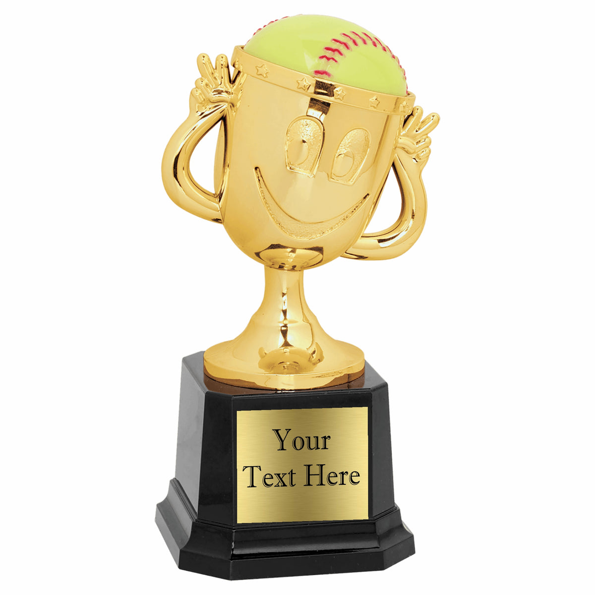 Happy Cup Softball Trophy