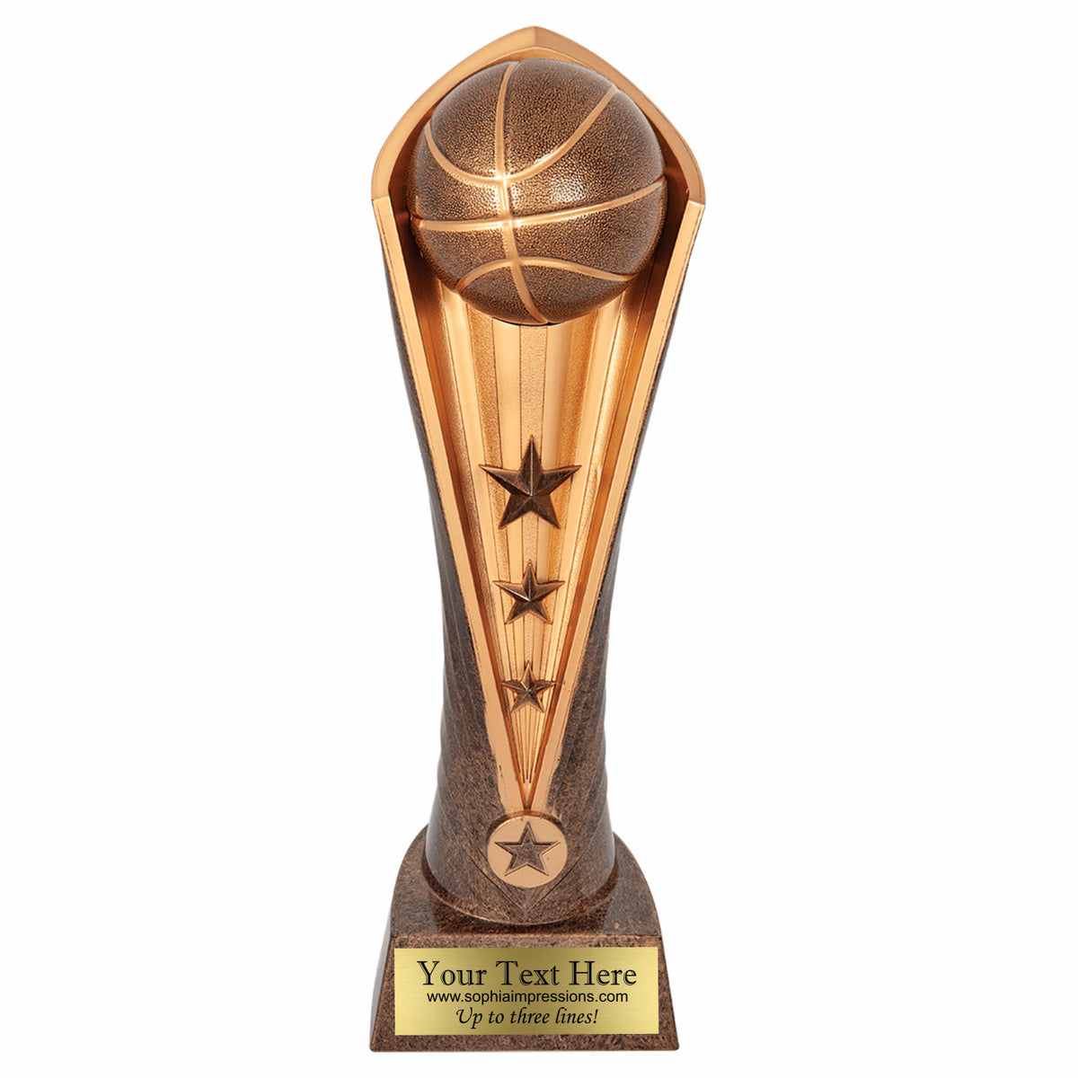 Cobra Basketball Award Trophy