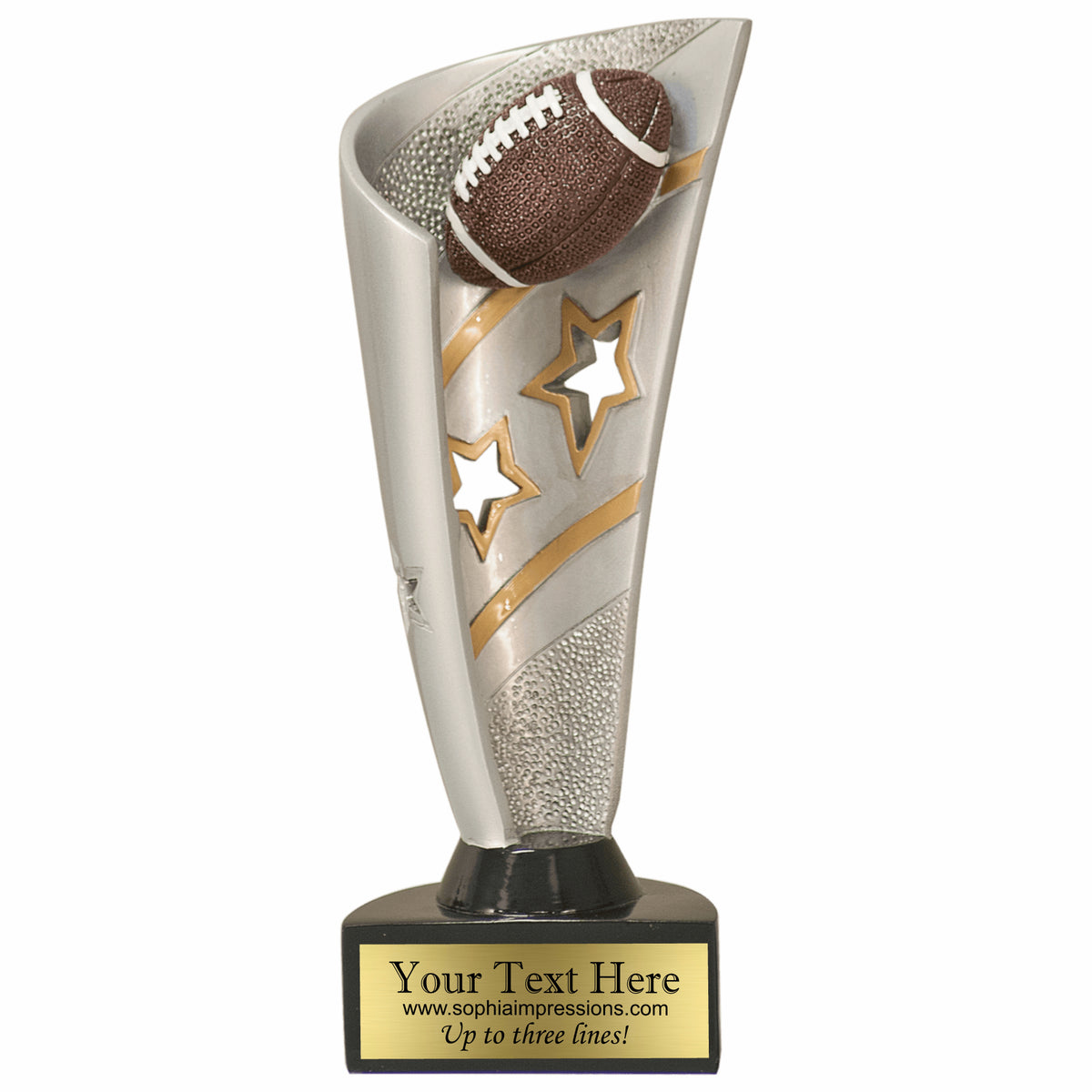 Banner Football Trophy