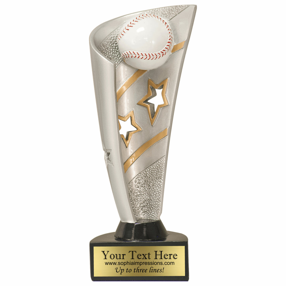 Banner Baseball Trophy