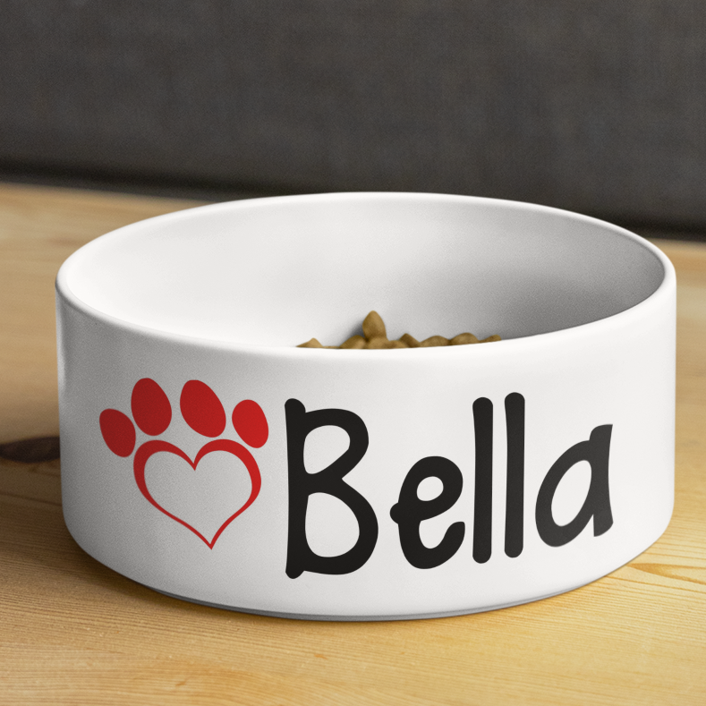 Personalized Pet Pet Bowls