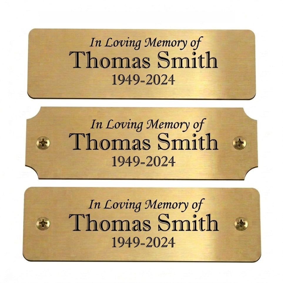 Memorial Plates