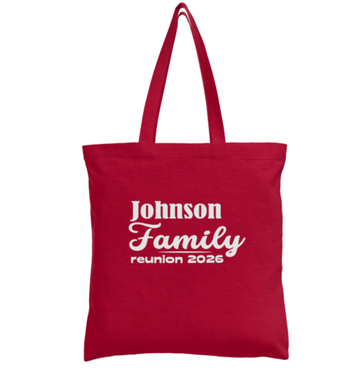 Family Reunion Tote Bags 1 Dozen