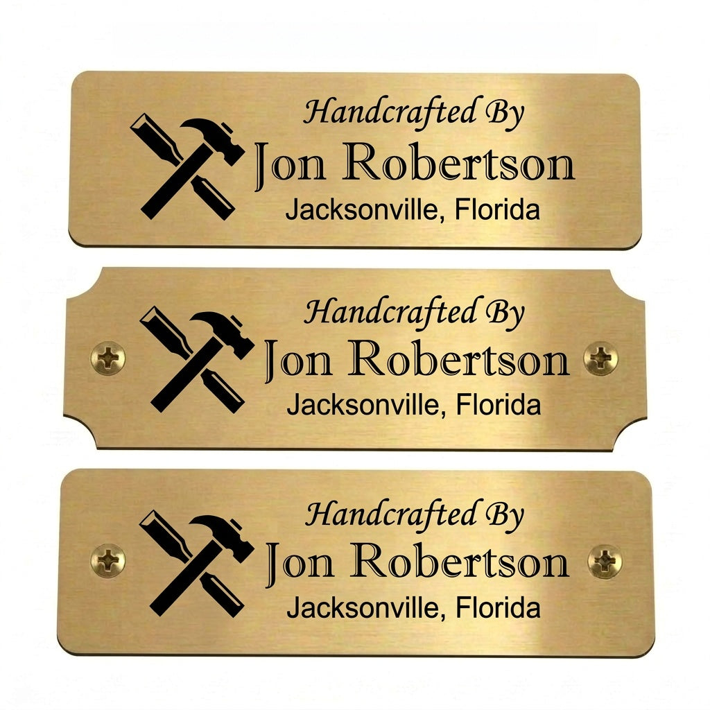 Woodworking Plates With Tools