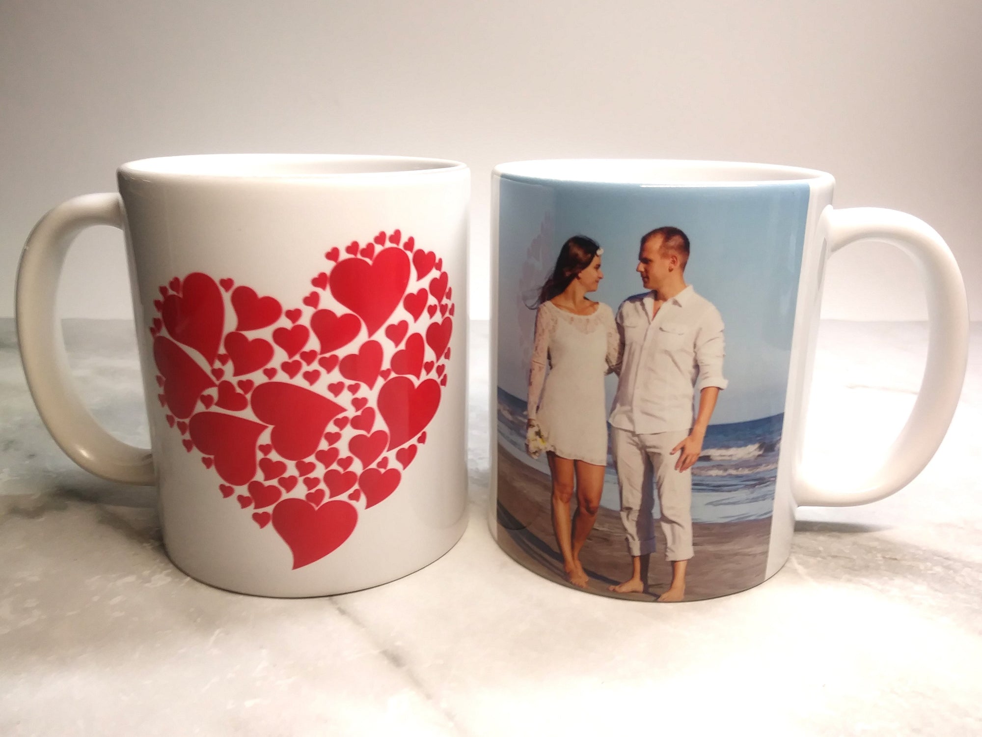 Personalized Mug with LOVE and a Photo - SophiaImpressions