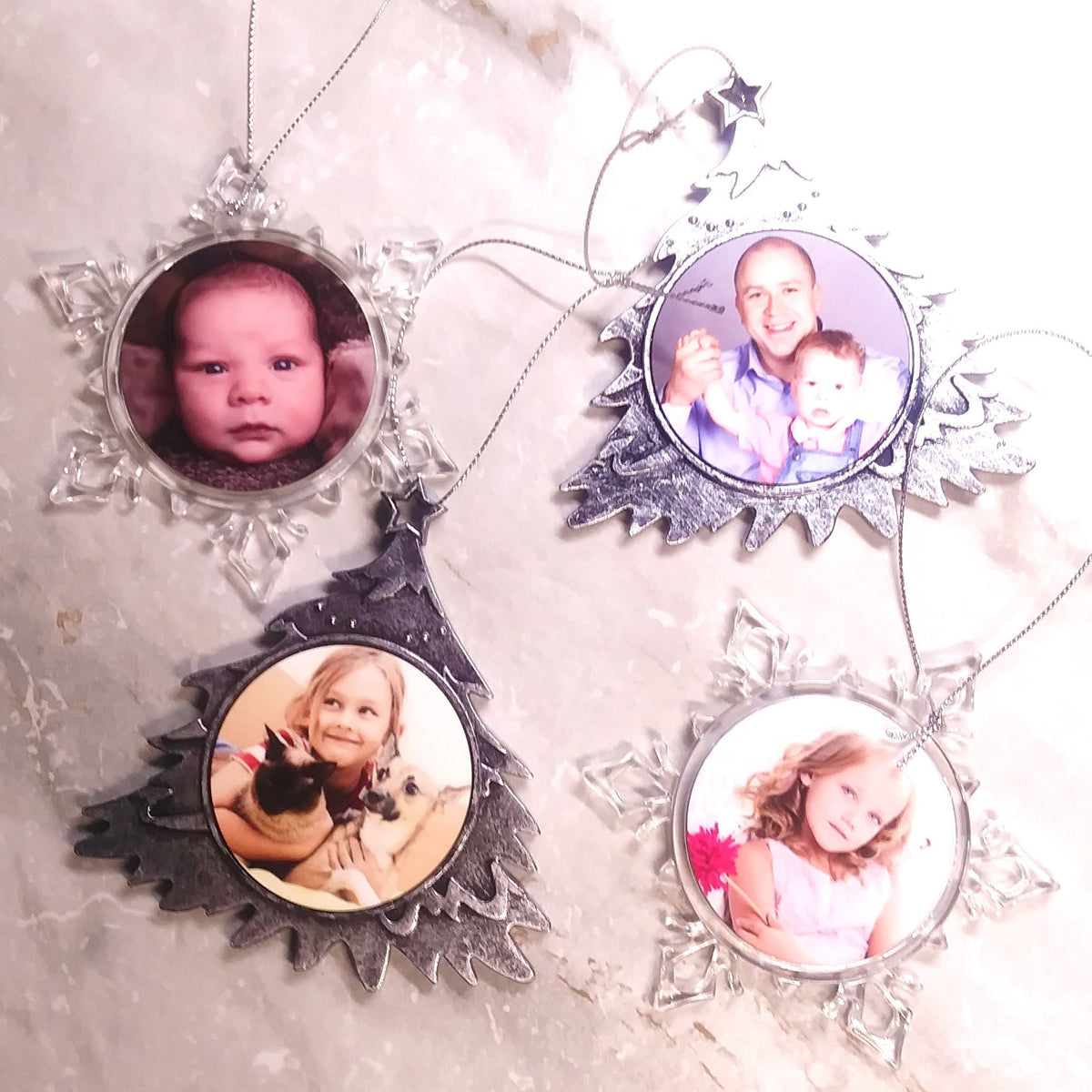 Photo Christmas Ornaments - SophiaImpressions