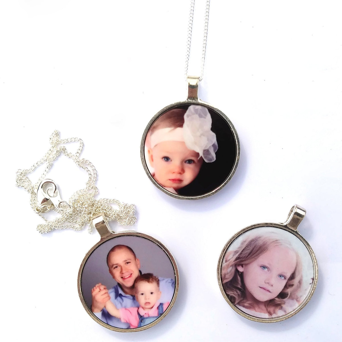 Photo Pendents -  Silver Plated - SophiaImpressions